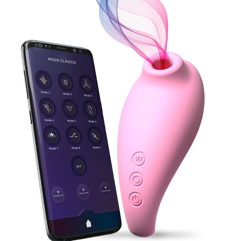 Adrien Lastic - Revelation Succionador Clitoris Rosa - App Gratuita 6