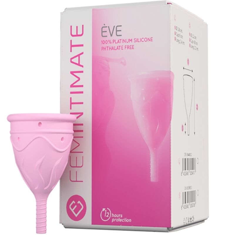 Femintimate - Eve Copa Menstrual Silicona Talla S 1