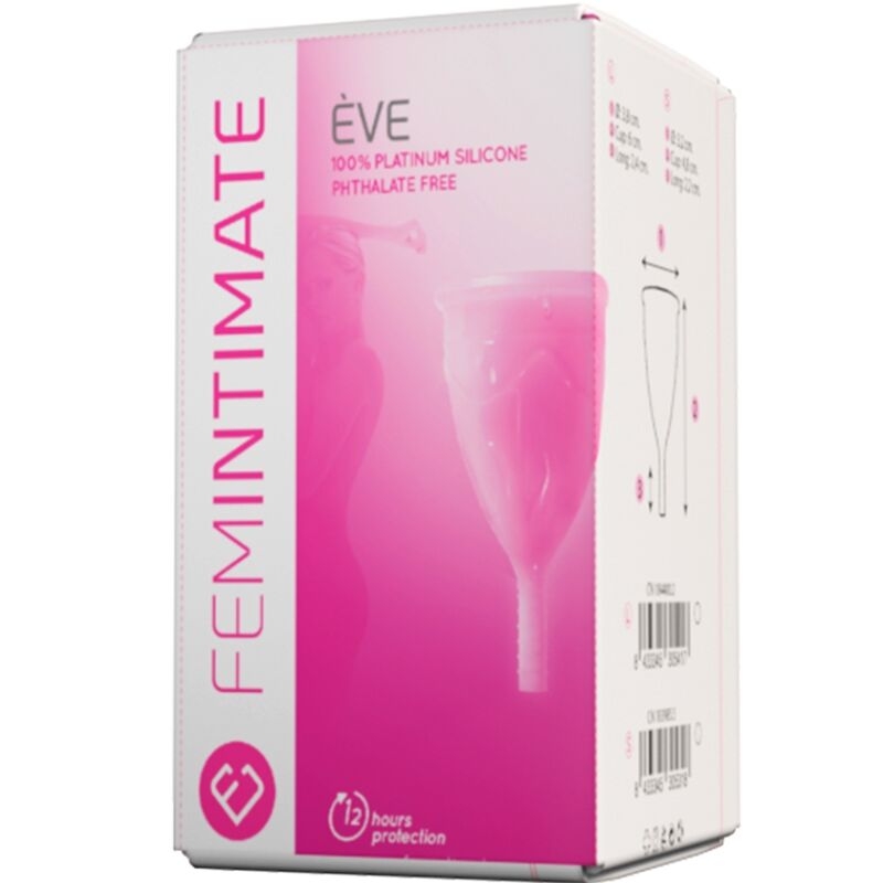 Femintimate - Eve Copa Menstrual Silicona Talla S 8