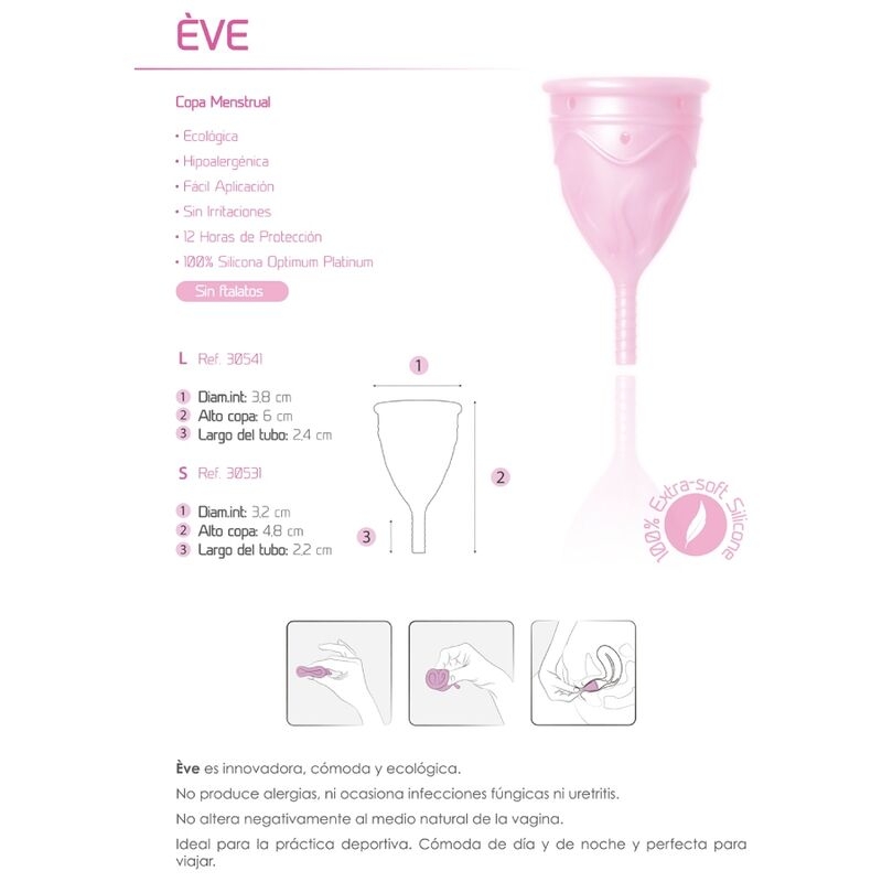 Femintimate - Eve Copa Menstrual Silicona Talla L 7