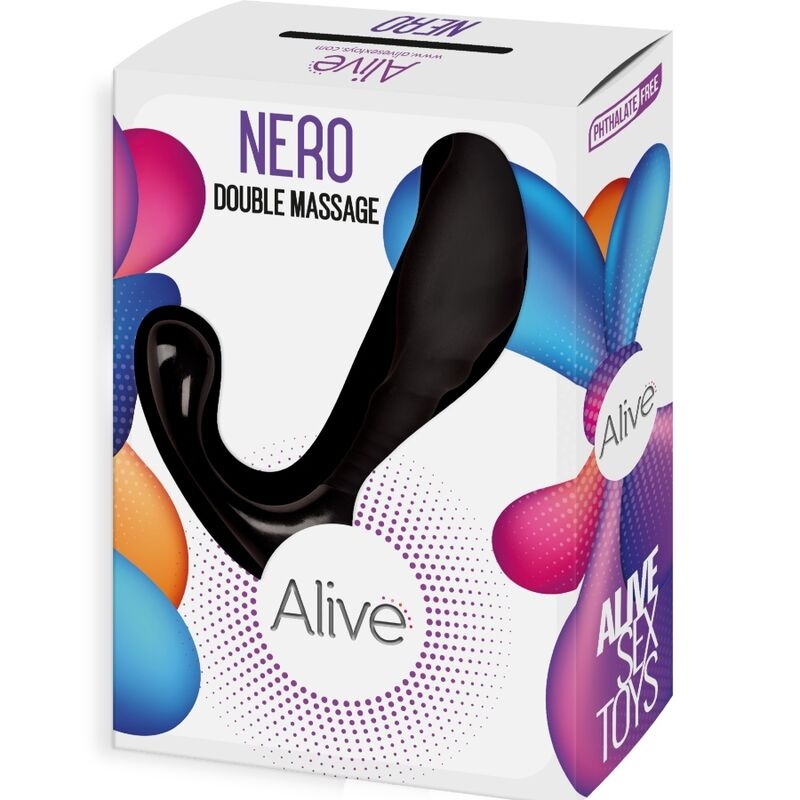 Alive - Nero Doble Masajeador Anal & Prostatico 2