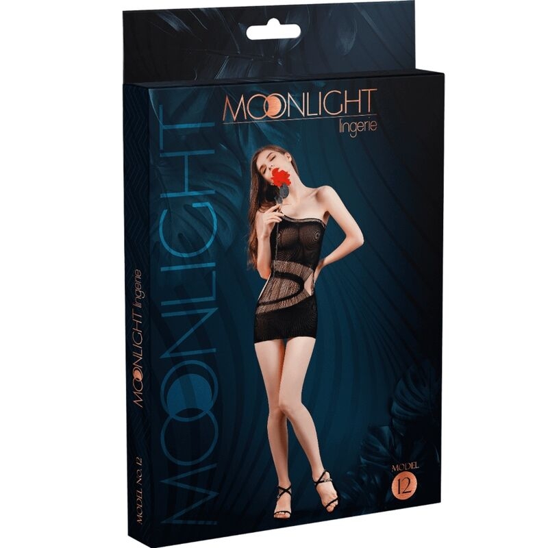 Moonlight - Modelo 12 Vestido Negro Talla Unica 1