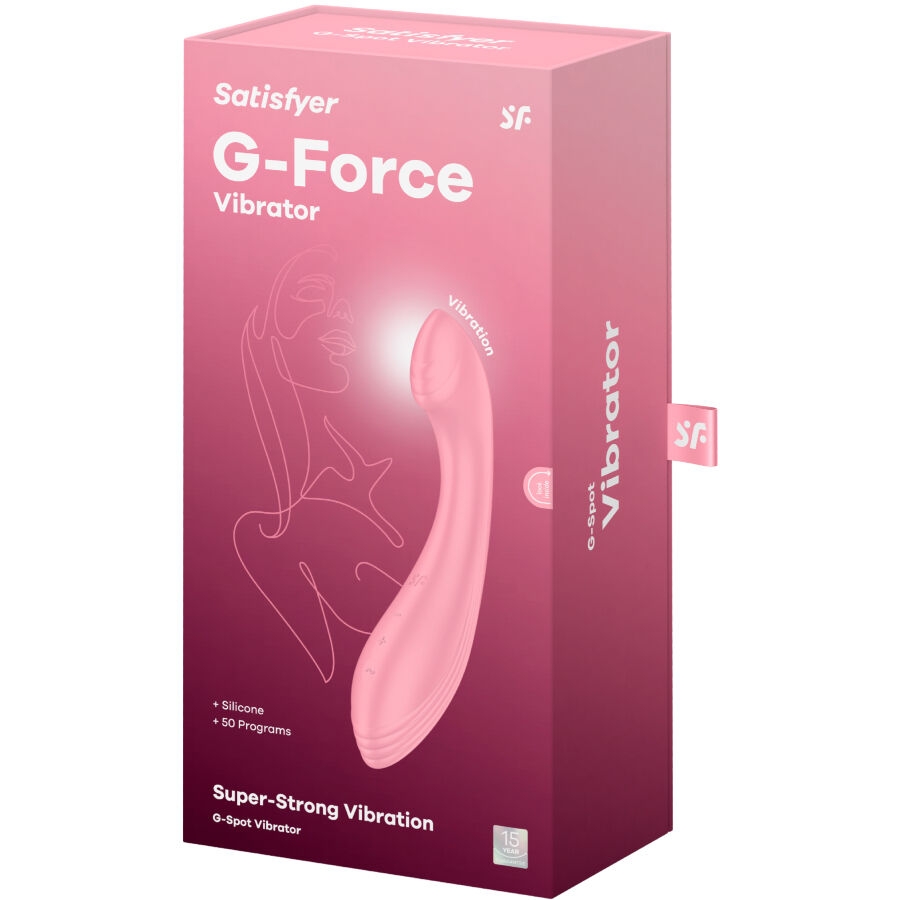 Satisfyer - G-Force Estimulador Vibrador Punto G Rosa 6