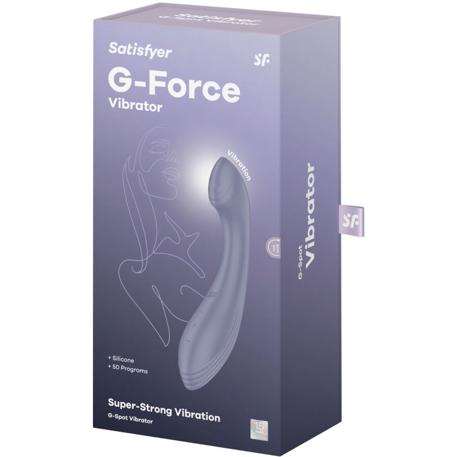 Satisfyer - G-Force Estimulador Vibrador Punto G Morado 6