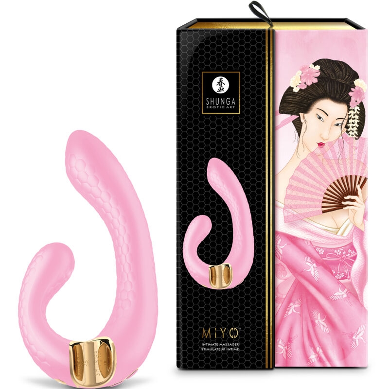 Shunga - Miyo Masajeador Intimo Rosa 3