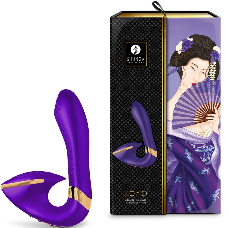 Shunga - Soyo Masajeador Intimo Violeta 3