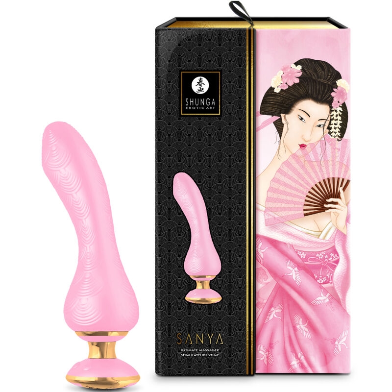 Shunga - Sanya Masajeador Intimo Rosa 3