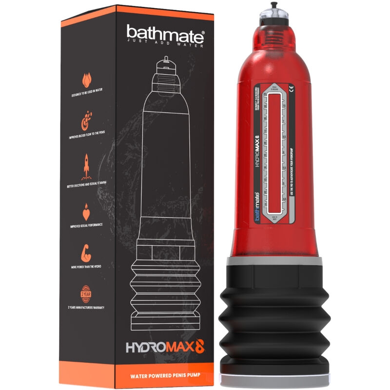Bathmate - Hydromax 8 Rojo 2