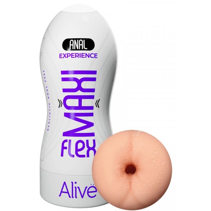 Alive - Maxi Flex Masturbador Masculino Ano Talla L 2