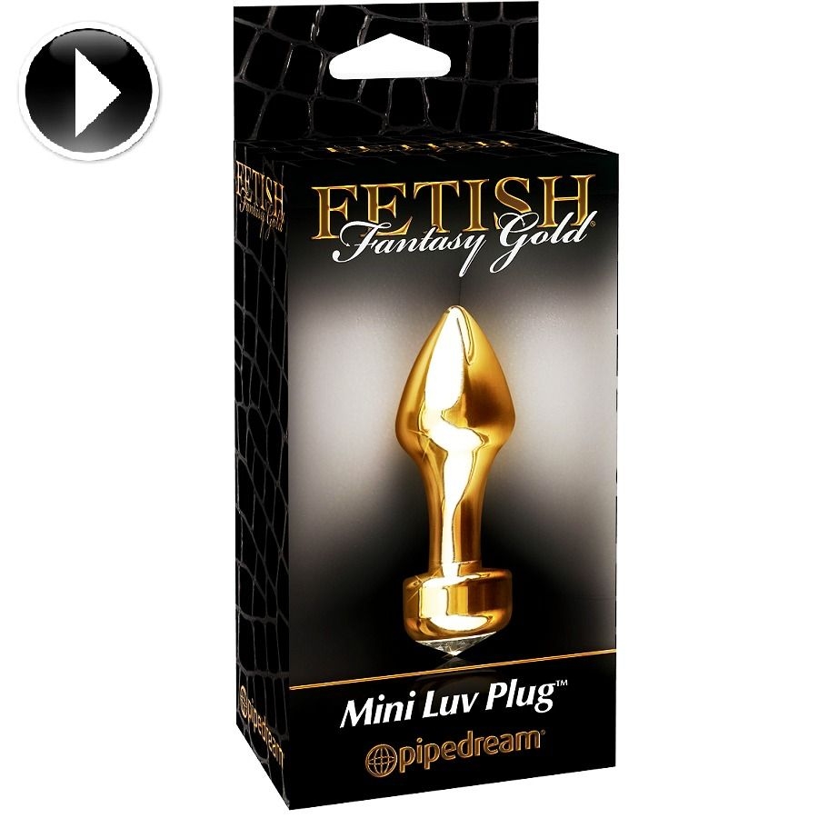 Fetish Fantasy Gold Mini Plug 3