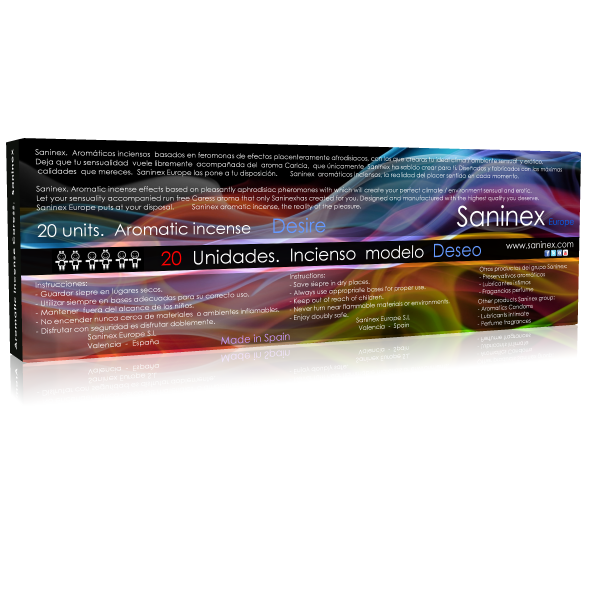 Saninex Incienso Aromatico Deseo 20 Sticks 2