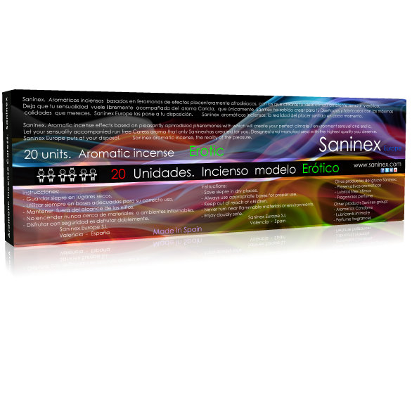 Saninex Incienso Erótico 20 Sticks 1
