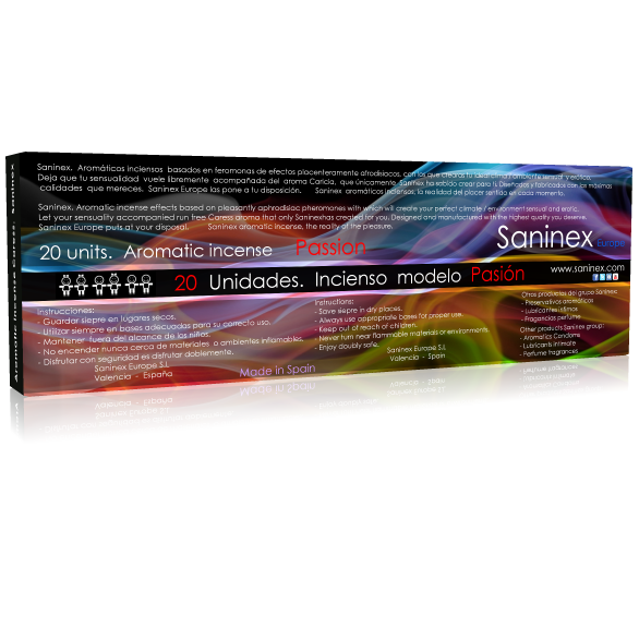 Saninex Incienso Aromático Pasión 20 Sticks 1