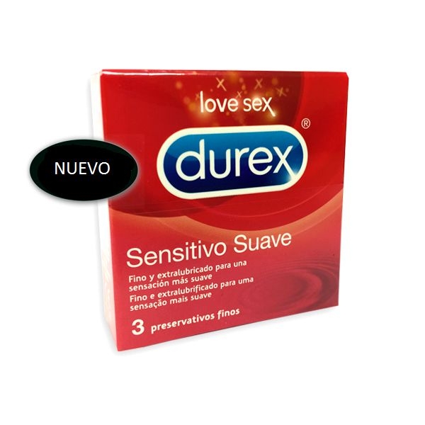 Preservativo Durex Sensitivo Suave 3 Unidades 1