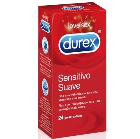 Preservativo Durex Sensitivo Suave 24 Unidades 1