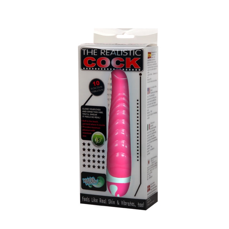 Baile The Realistic Cock Pink G-Spot 21.8cm 8