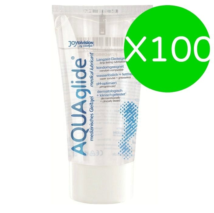Aquaglide Lubricant 50 ml (x 100 Uds) 1