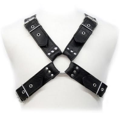 Leather Body Buckles Harness 1