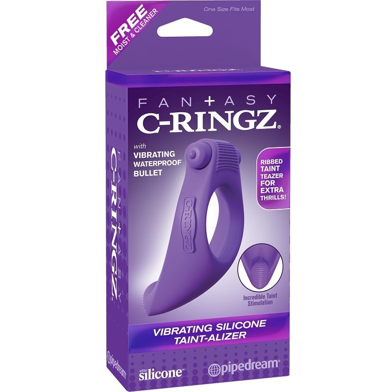Fantasy C-Ring Silicone Vibrating Taint-Alize 1