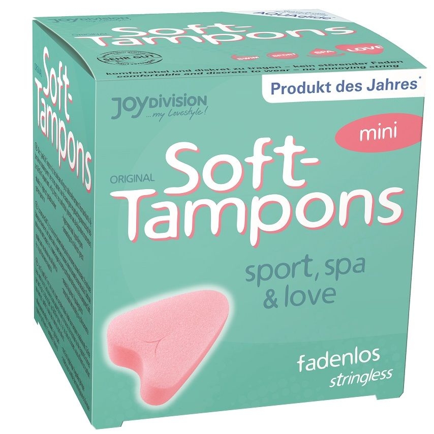 Soft-Tampons Tampones Originales Mini Love / 3uds 1