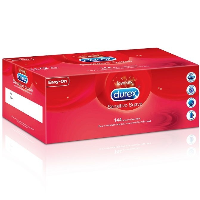 Preservativo Durex Sensitivo Suave 144 Unidades 1