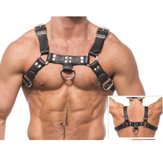 Leather Body Chain Harness III 2