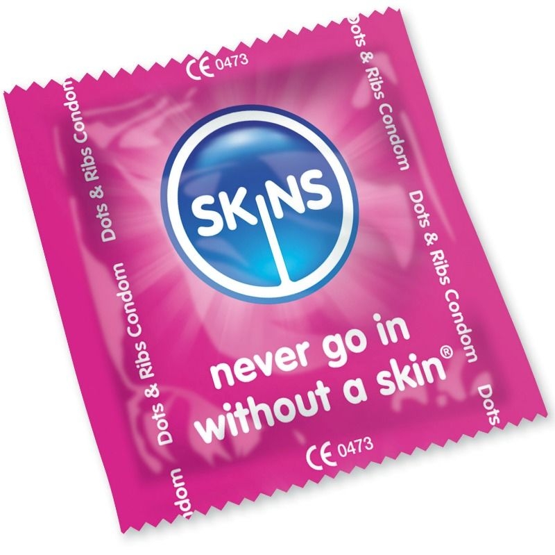 Skins Preservativos Puntos & Estrías Bolsa 500 Uds 1