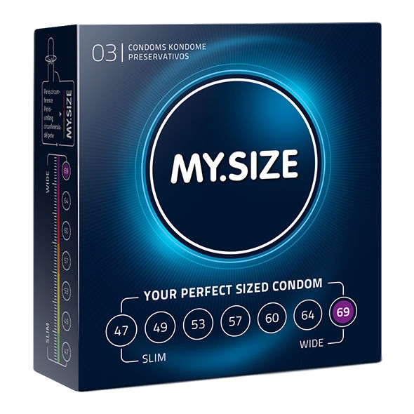 My Size Natural Condom Latex 69 Mm 3 Uds 1