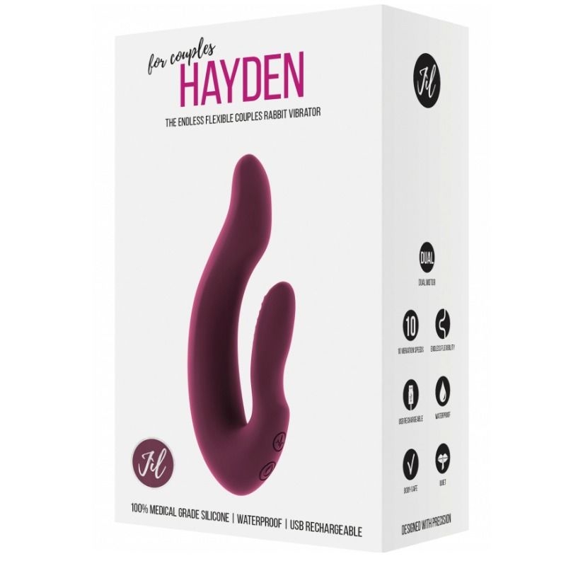 Hayden Vibrador con Estimulacion Clitorial 3