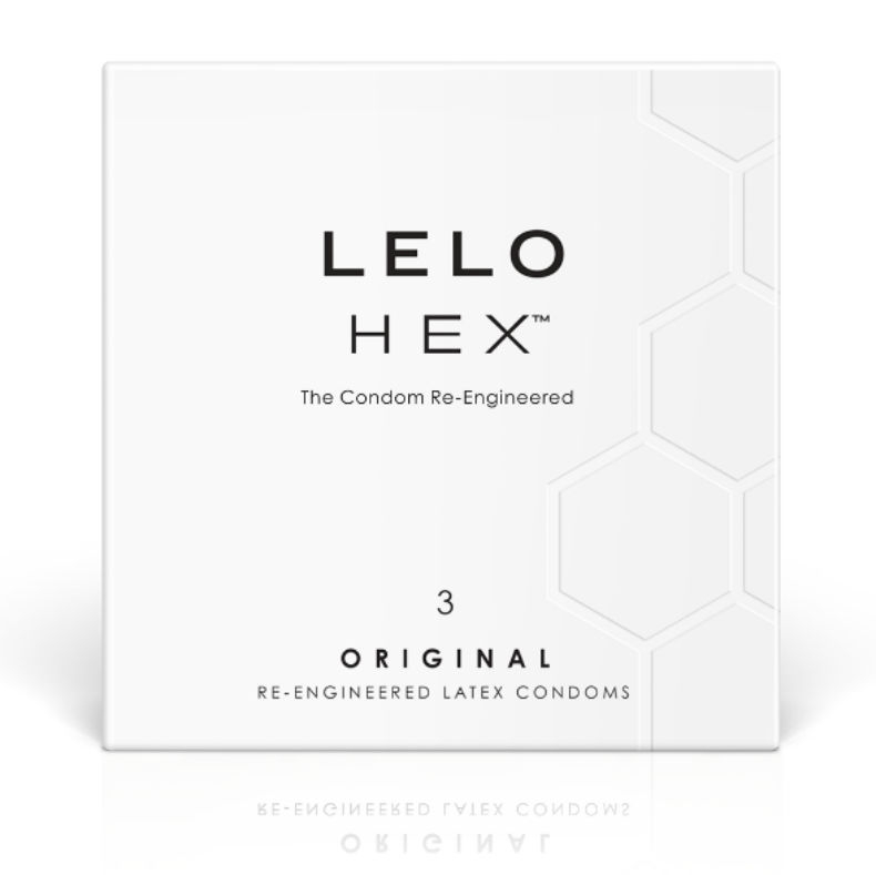 Lelo Hex Preservativo Caja 3 Uds 1