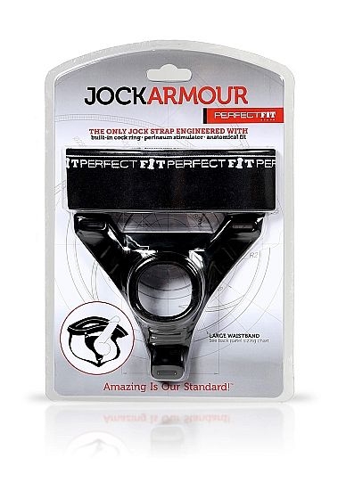 Perfect Fit Jock Armour Black Arnés Elástico 2