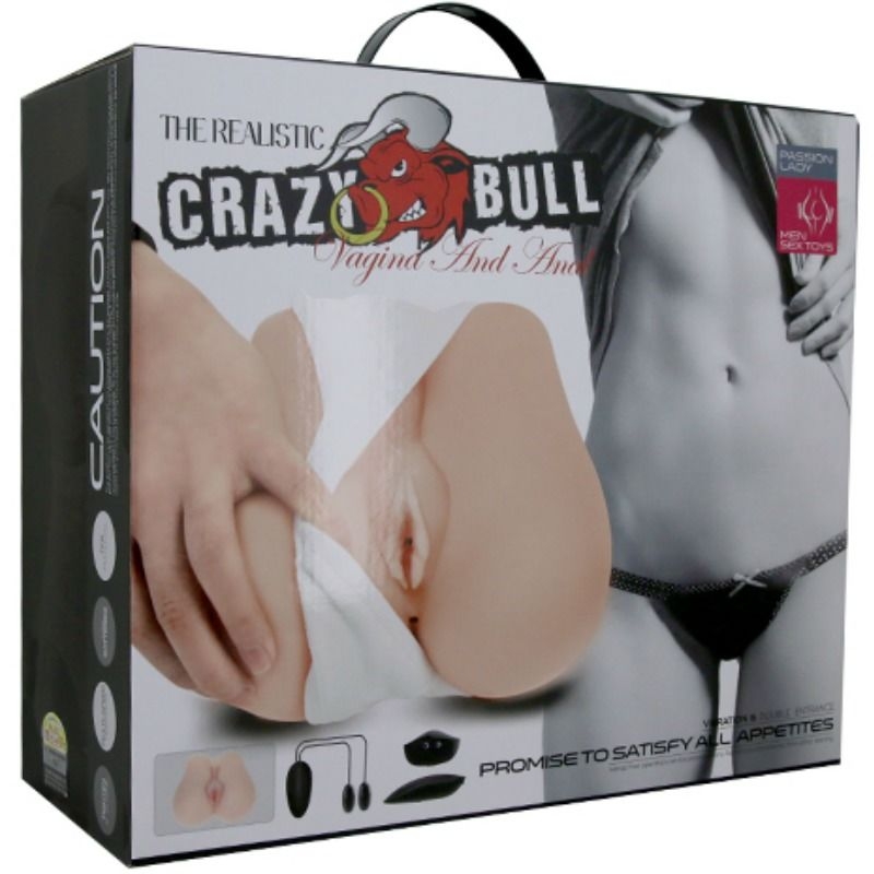 Crazy Bull - Vagina y Ano Realisticos con Vibracion Posicion 3 11