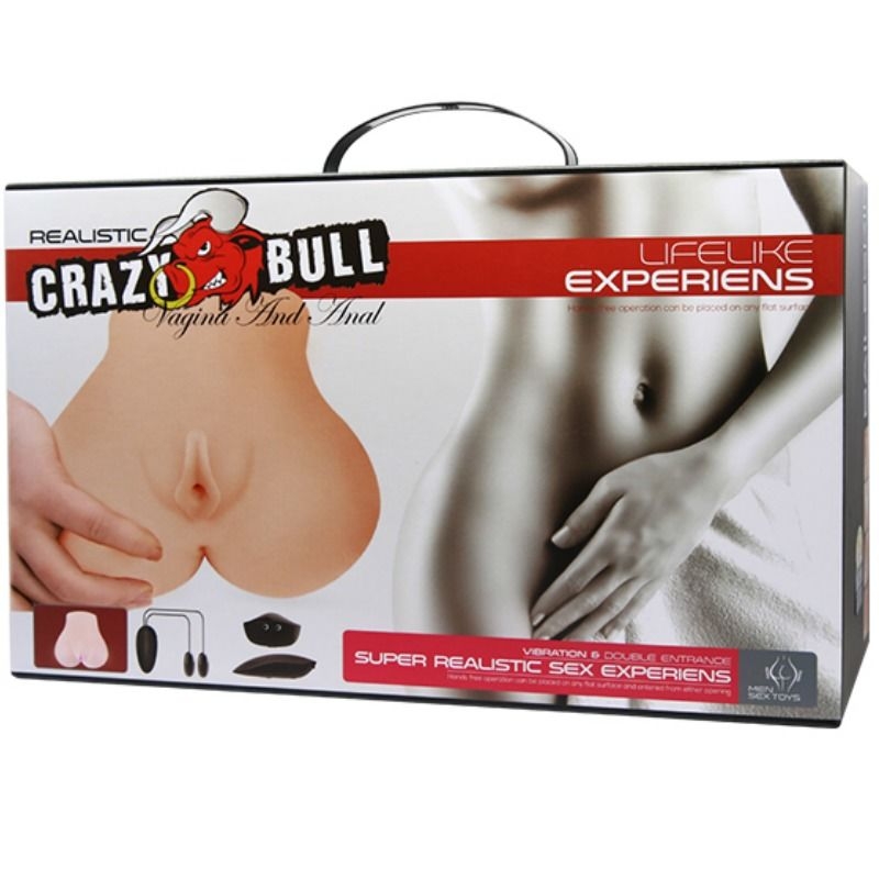 Crazy Bull - Vagina y Ano Realisticos con Vibracion Posicion 7 8