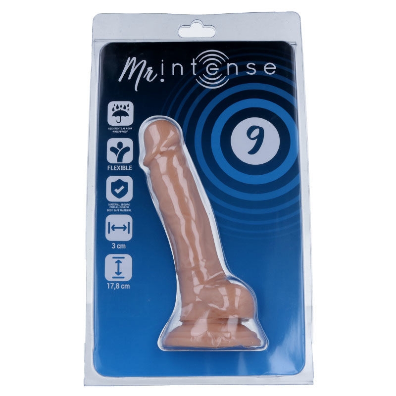 Mr Intense 9 Pene Realistico 17.8 -O- 3cm 2