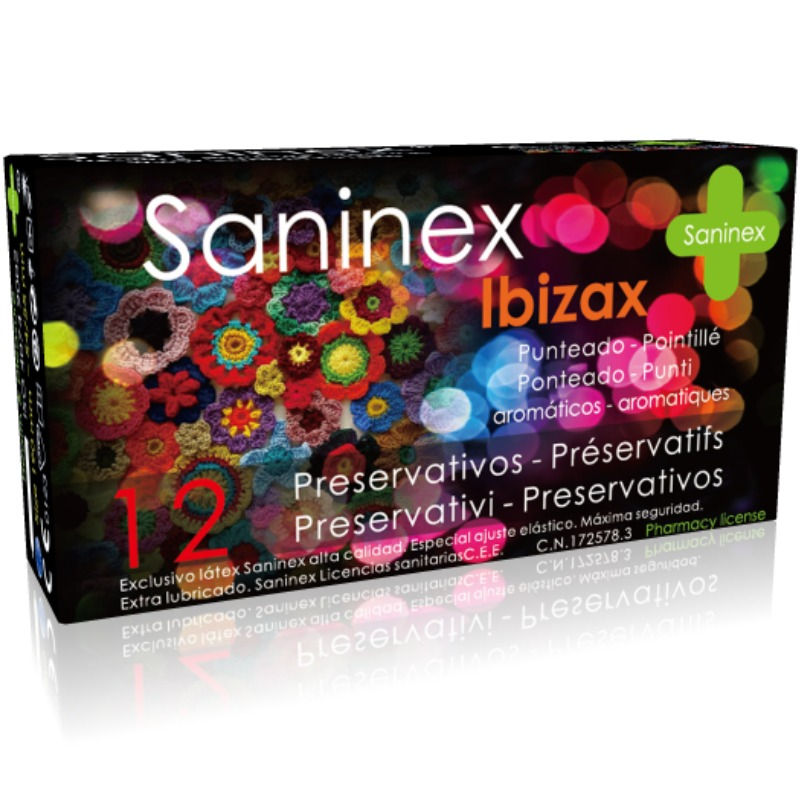 Saninex Condoms Ibizax Preservativos 12 Uds 1