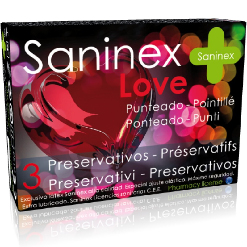 Saninex Love Preservativos 3 Uds 1
