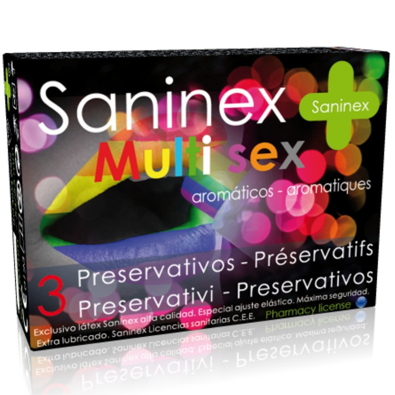 Saninex Condoms Multisex Preservativos 3 Uds 1