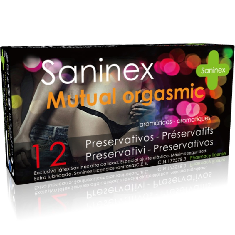 Saninex Mutual Orgasm Preservativos Aromáticos 12 Uds 1