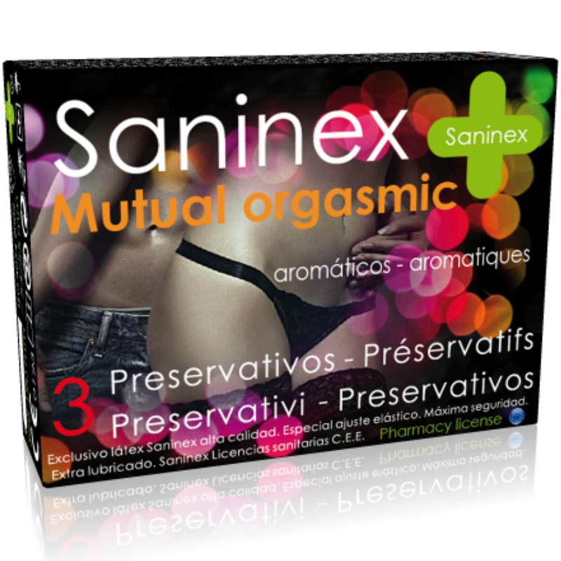 Saninex Orgasm Preservativos Aromáticos 3 Uds 1