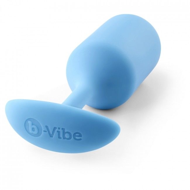 B-Vibe Snug Plug Anal 3 Azul Cielo 2