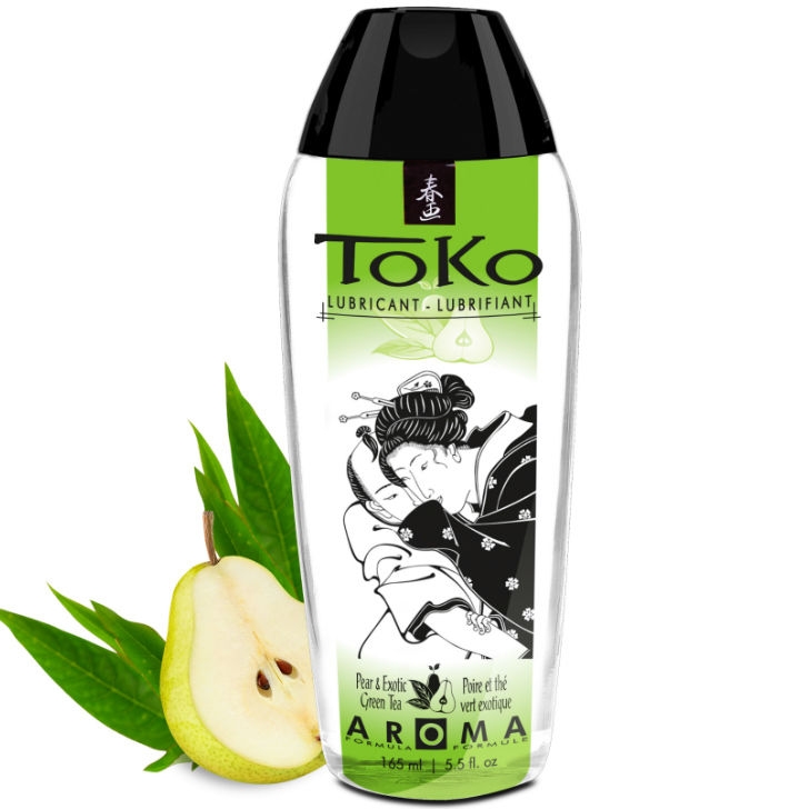 Lubricante Pera y Té Verde Shunga Toko 1