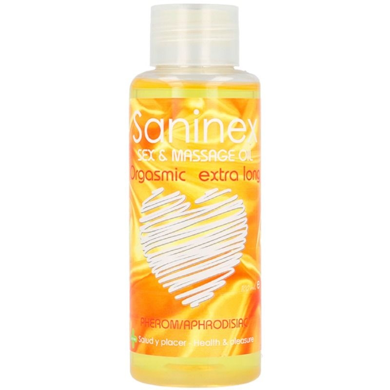 Saninex Orgasmic Extra Long Aceite de Masaje 100 ml 1