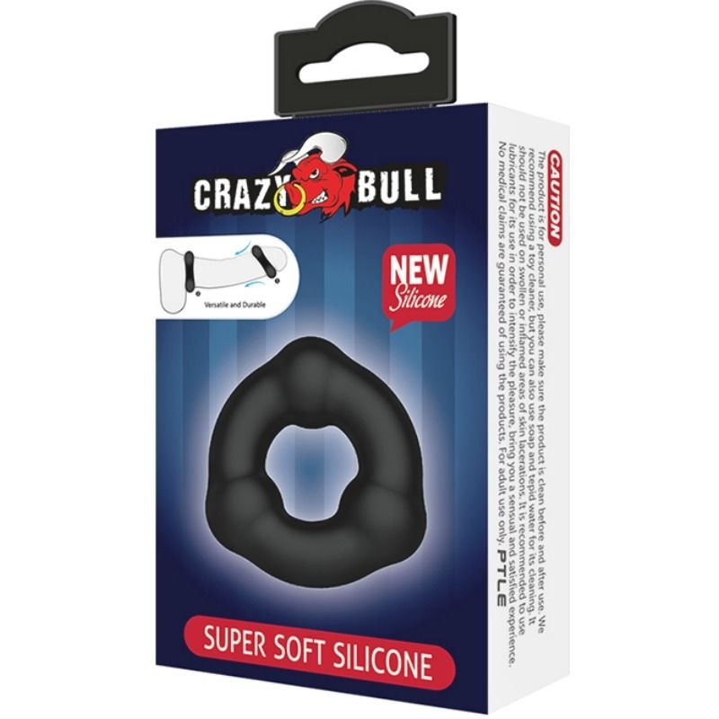 Crazy Bull - Anillo Silicona Super Suave con Nodulos 5