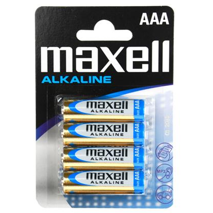 Maxell Battery Alcalina Aaa Lr03 Blister*4 Eu 1