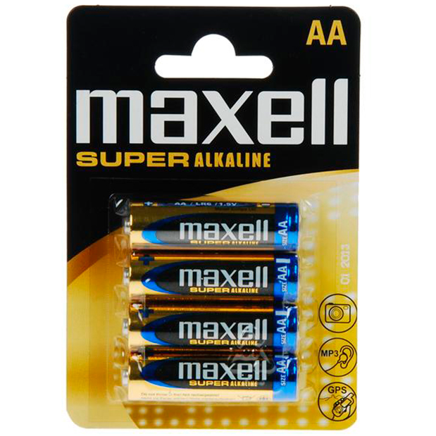 Maxell Pila Super Alkaline Aa Lr6 Blister*4 1