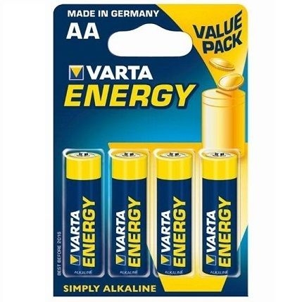 Varta Energy Pila Alcalina Aa Lr6 Blister*4 1