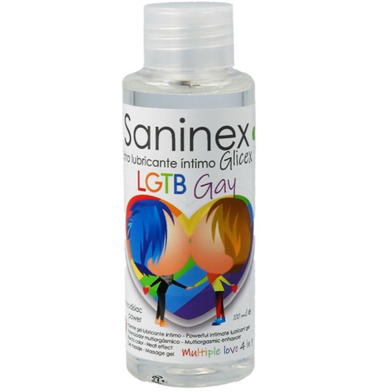 Saninex Extra Lubricante Intimo Glicex Gay 100 ml 1
