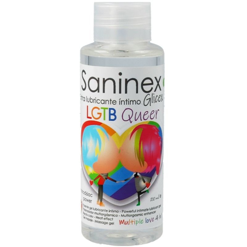 Saninex Extra Lubricante Intimo Glicex Queer 100 ml 1