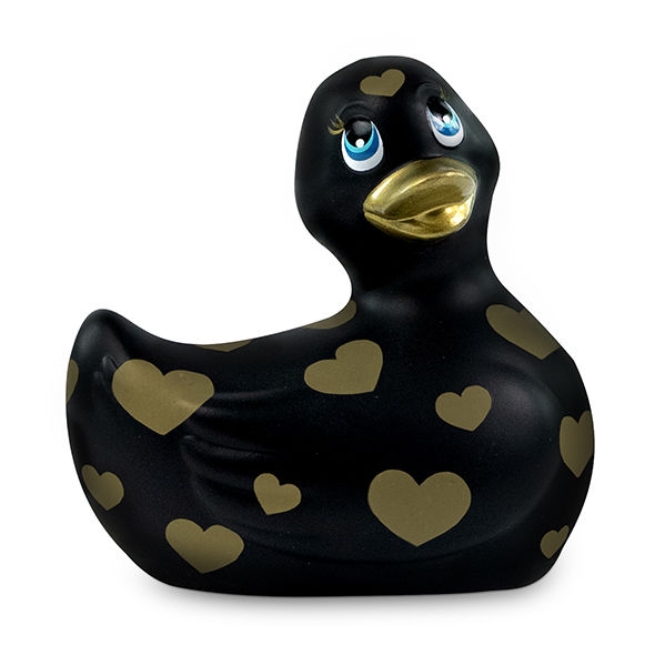 I Rub My Duckie 2.0 | Pato Vibrador Romance (black & Gold) 1