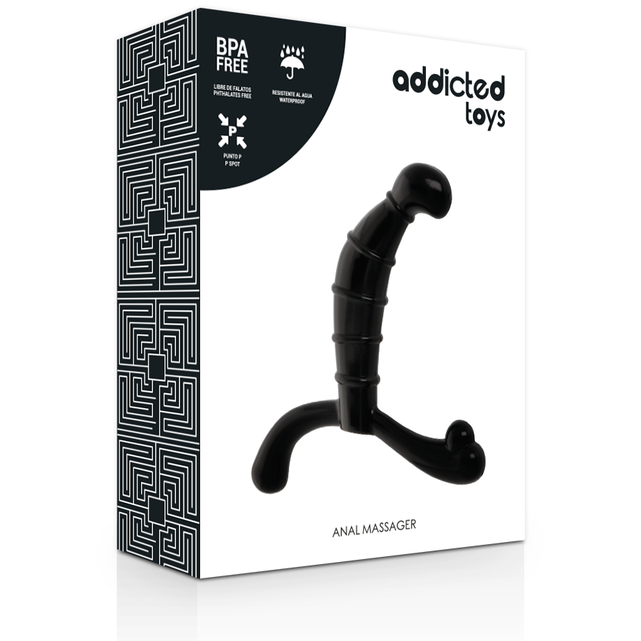 Addicted Toys Prostate Anal Pleasure Black 4